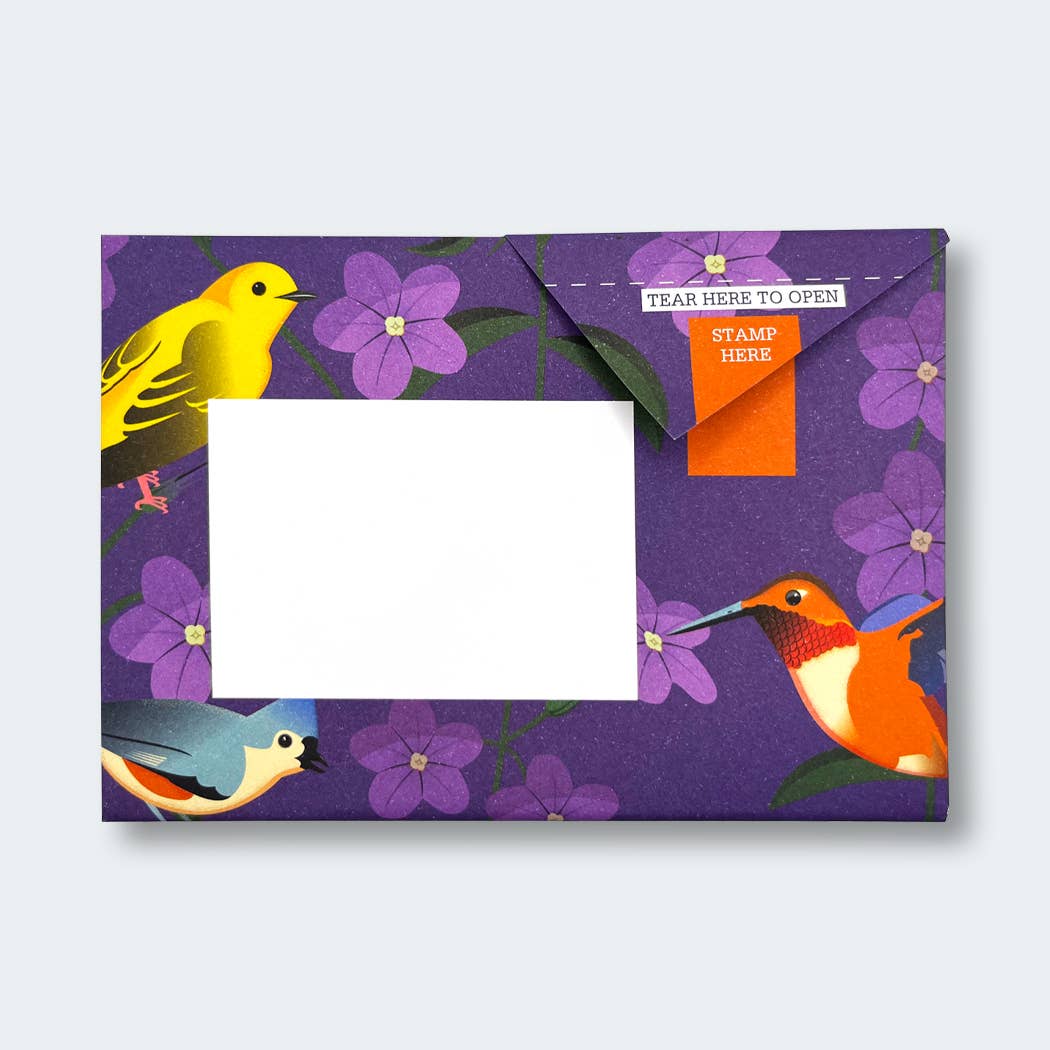Carnival of Colour Pigeon Folding Letter Pack