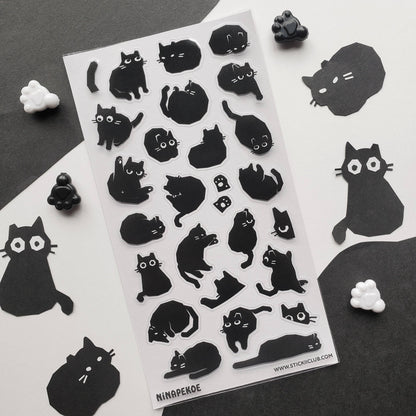 The Night Meows Sticker Sheet