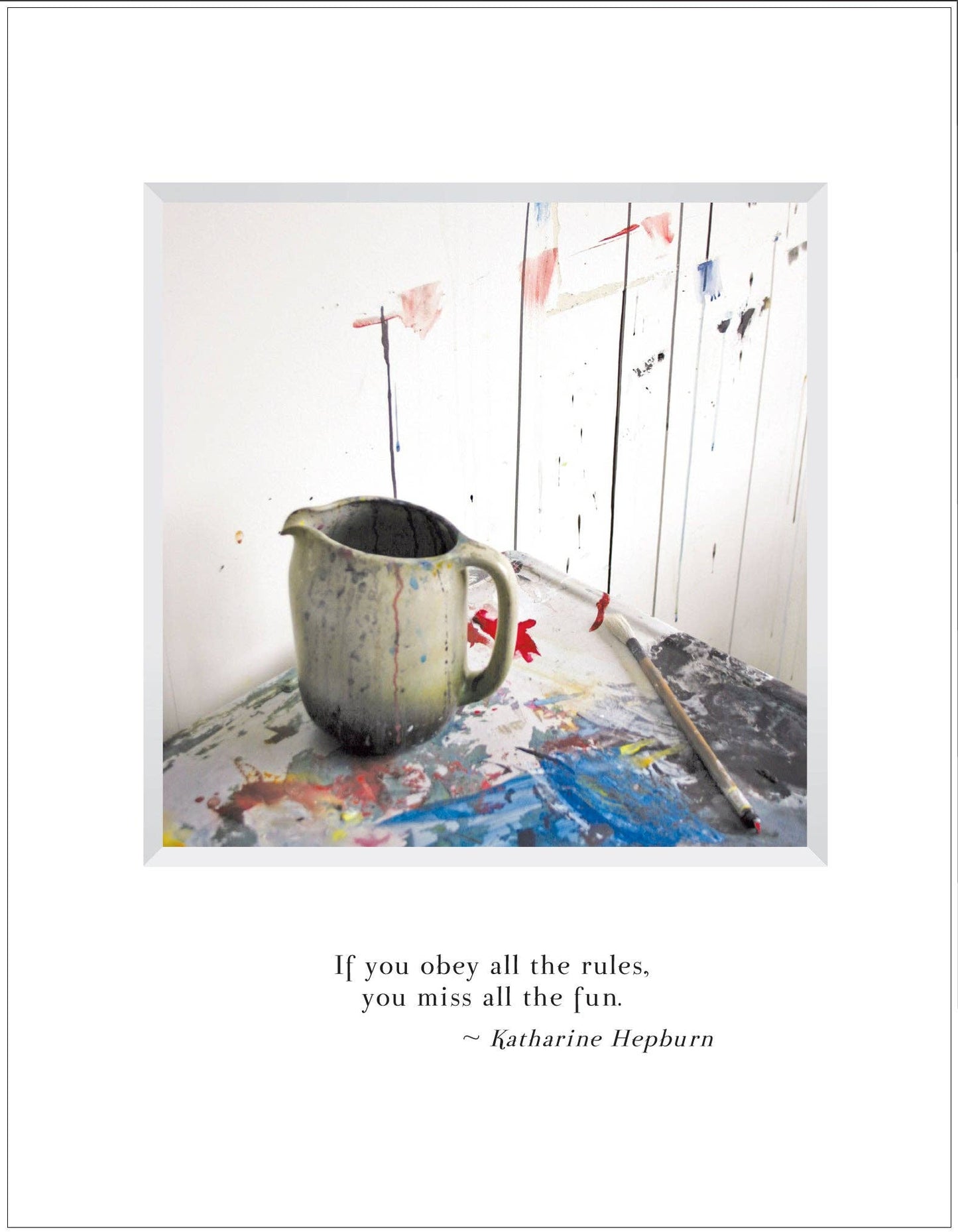 Artist at Play Birthday Card & Bookmark