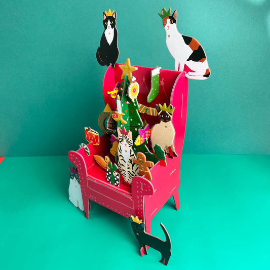 Cosy Cats Pop & Slot Large Advent Calendar