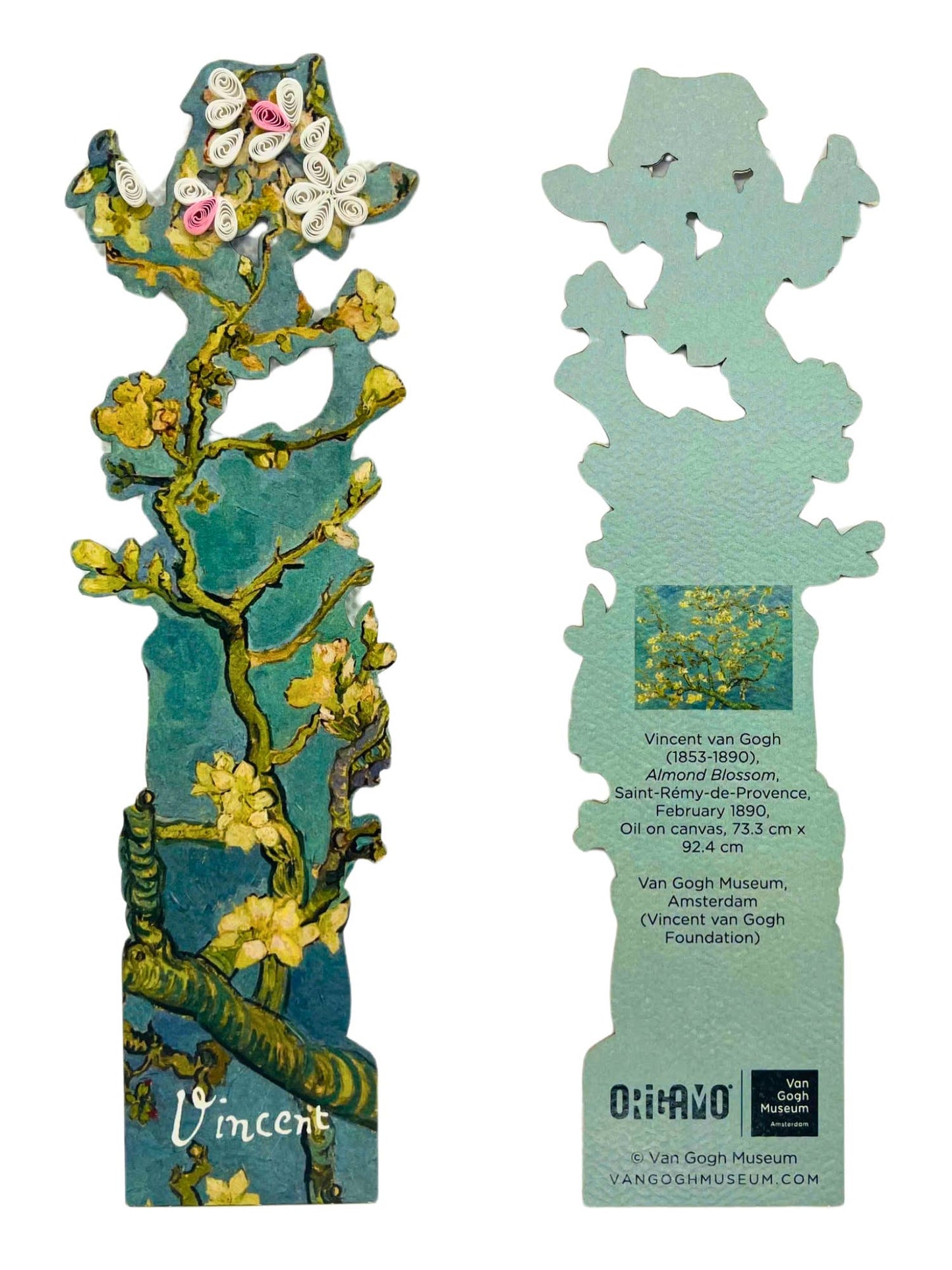 Van Gogh Cherry Blossoms Quilling Bookmark