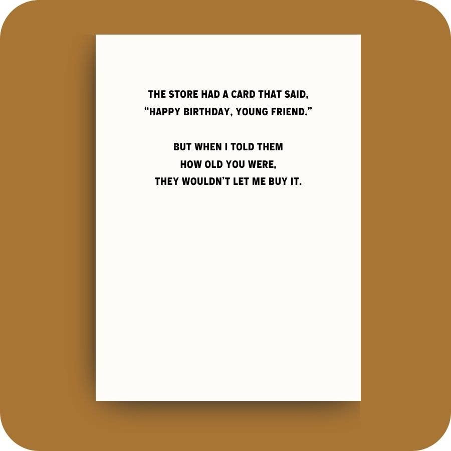 Old Friend Birthday Card