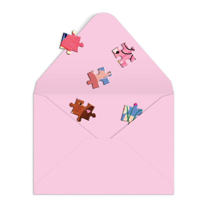 Paws for Love Greeting Card Puzzle