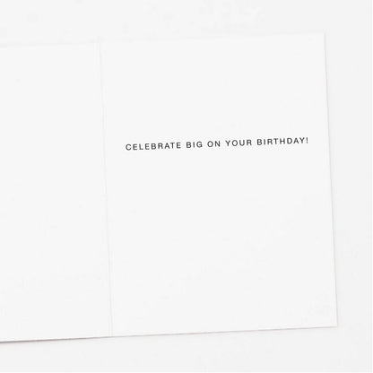 Disco Raccoon Birthday Card