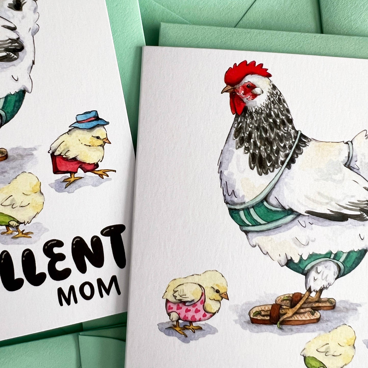 You're An Eggcellent Mom Mother's Day Card