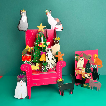 Cosy Cats Pop & Slot Large Advent Calendar