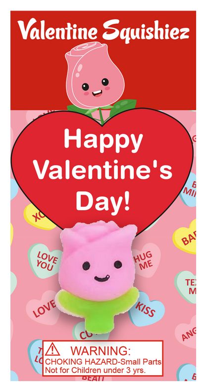 Super Squishy Valentine Squishiez Fidget Toy