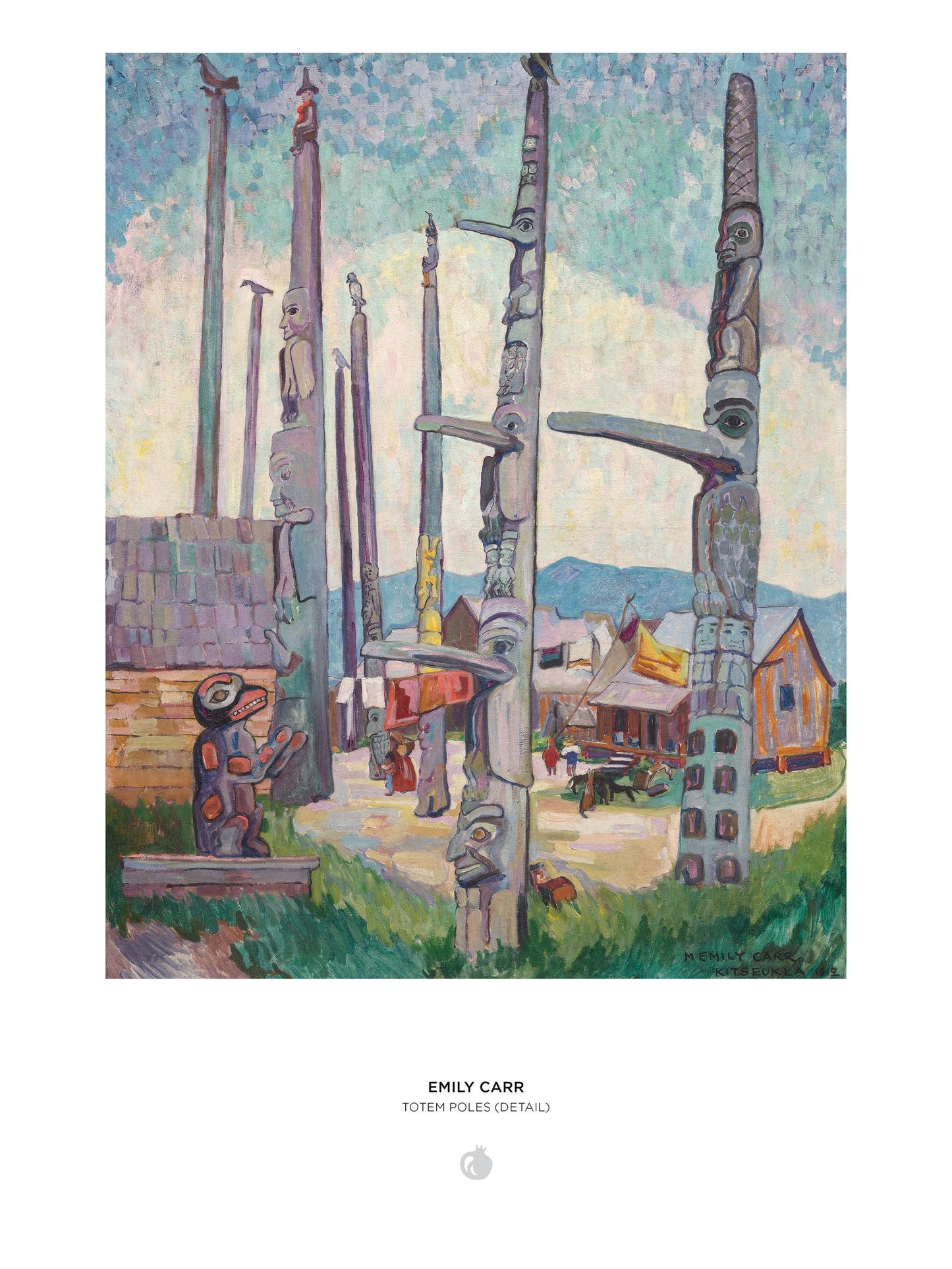 Emily Carr: Totem Poles Puzzle - 1000pc