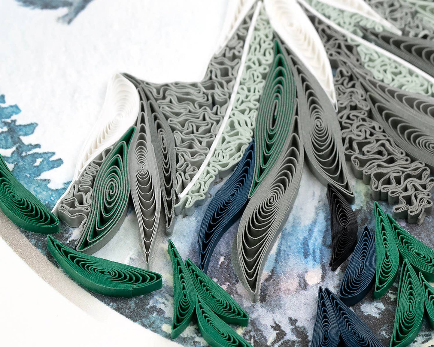 Father's Day Mountain Landscape Card