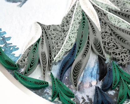 Father's Day Mountain Landscape Card