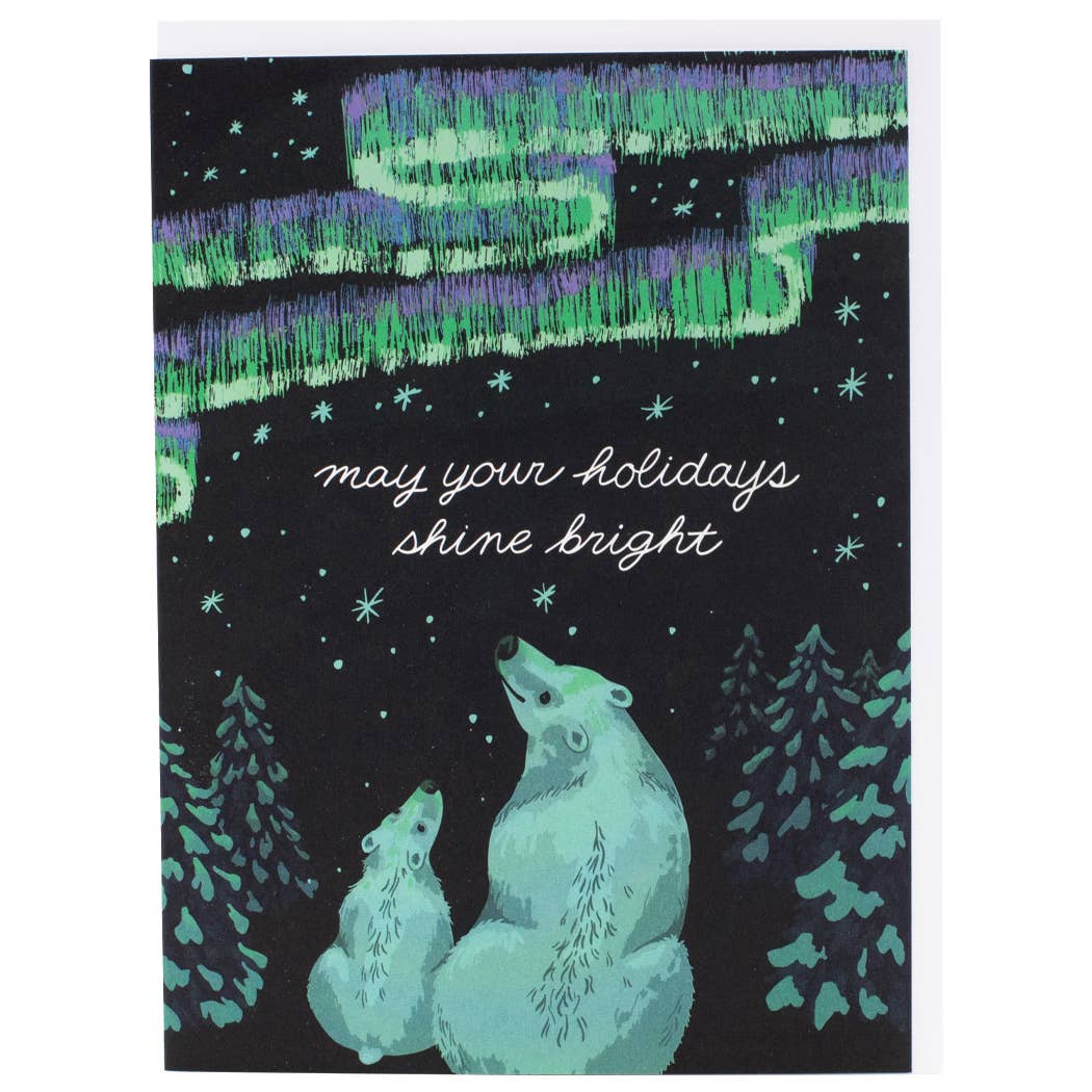 Aurora Borealis Boxed Holiday Cards
