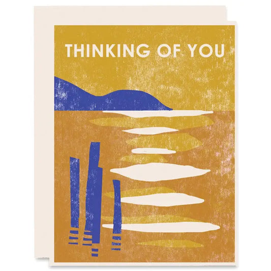 Thinking of You Reflection Blank Card