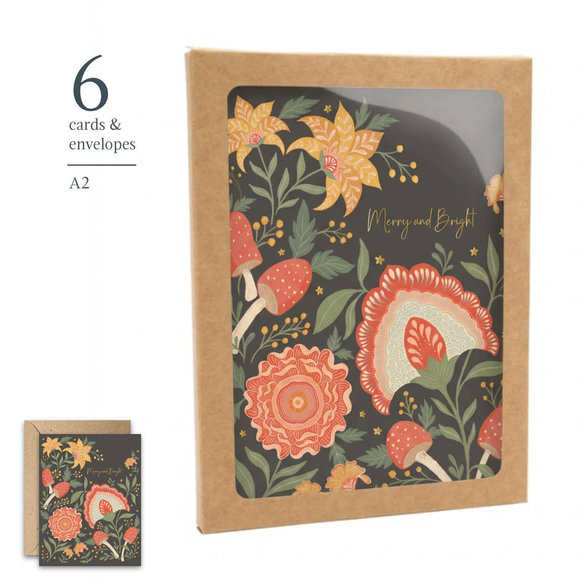 Merry and Bright Holiday Boxed Card Set