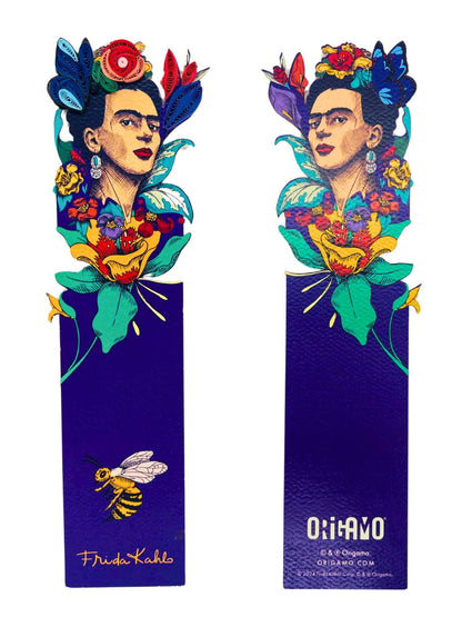 Frida Kahlo Flowers Quilling Bookmark