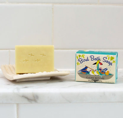 Bird Bath Mini Novelty Soap