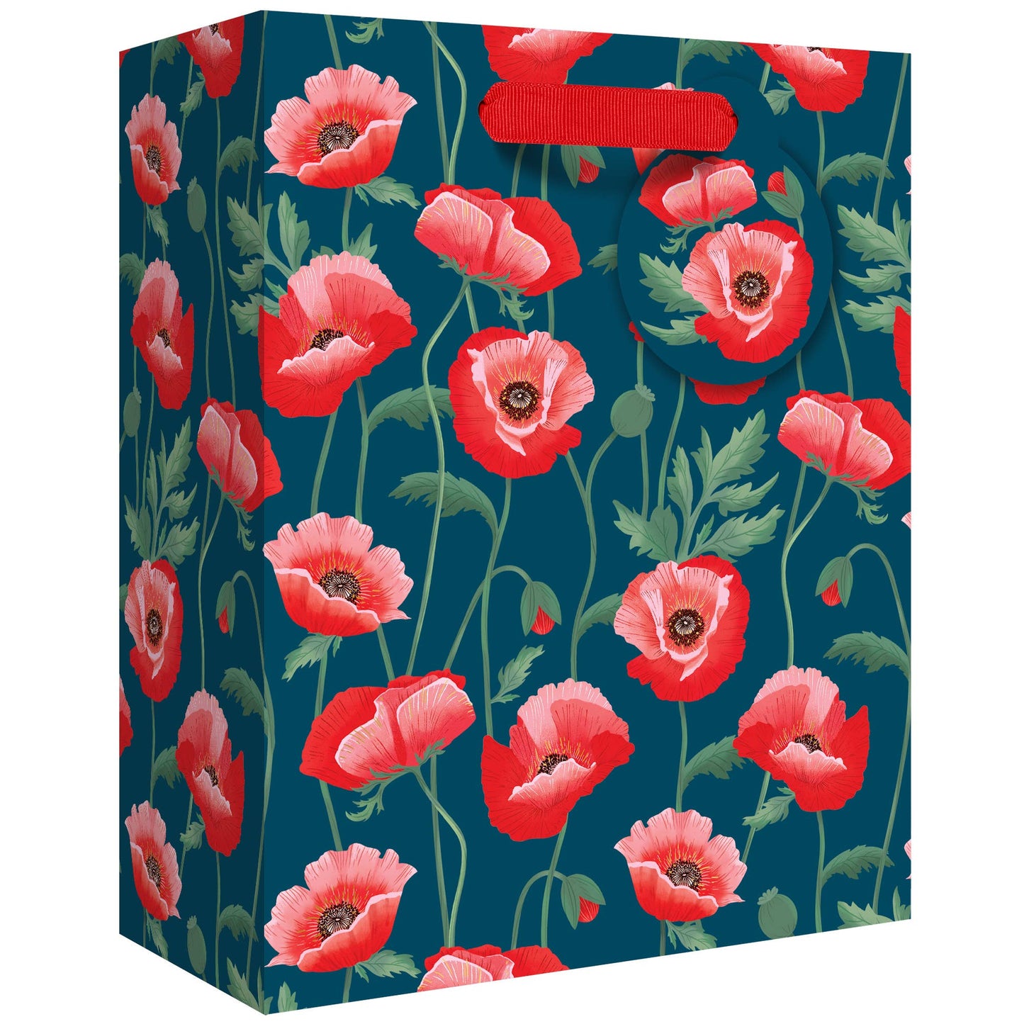 Pretty Poppies Medium Gift Bag