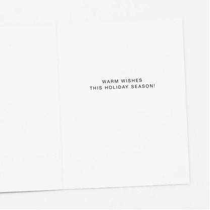 Christmas Tree Owls Holiday Card