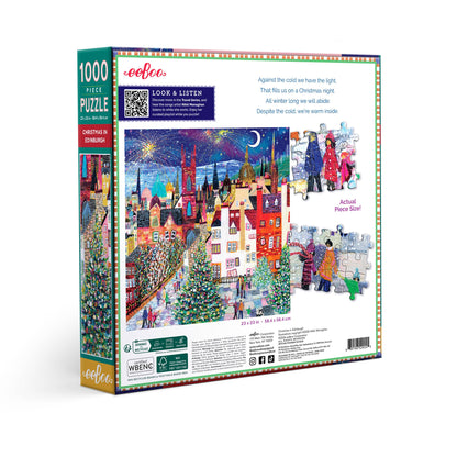 Christmas in Edinburgh 1000 Piece Puzzle