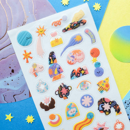 I Need Space Sticker Sheet