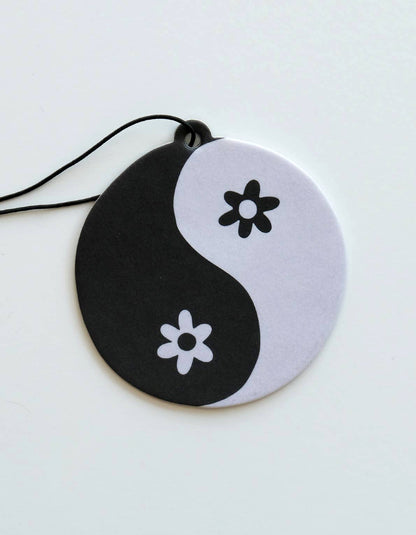 YinYang Coconut Scented Car Air Freshener