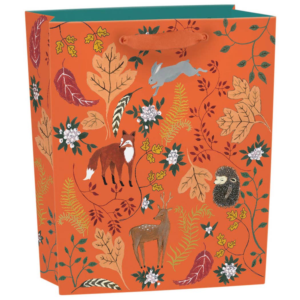 Golden Bough Small Holiday Gift Bag