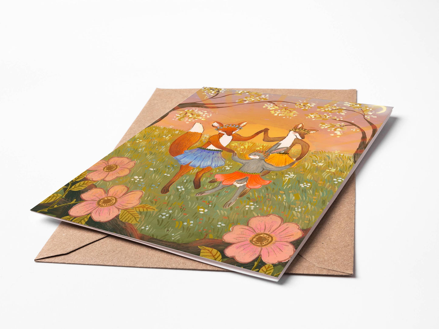 Spring Equinox Blank Card