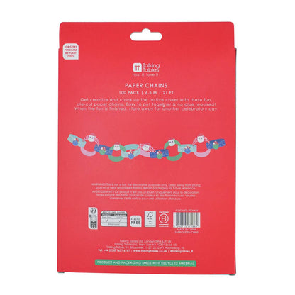 Fun Guy Santa Paper Chains Christmas Craft