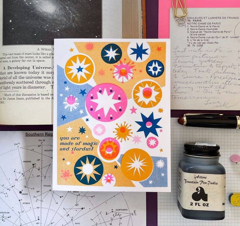 Magic and Stardust Encouragement Card