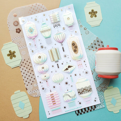 Lantern Lights Sticker Sheet