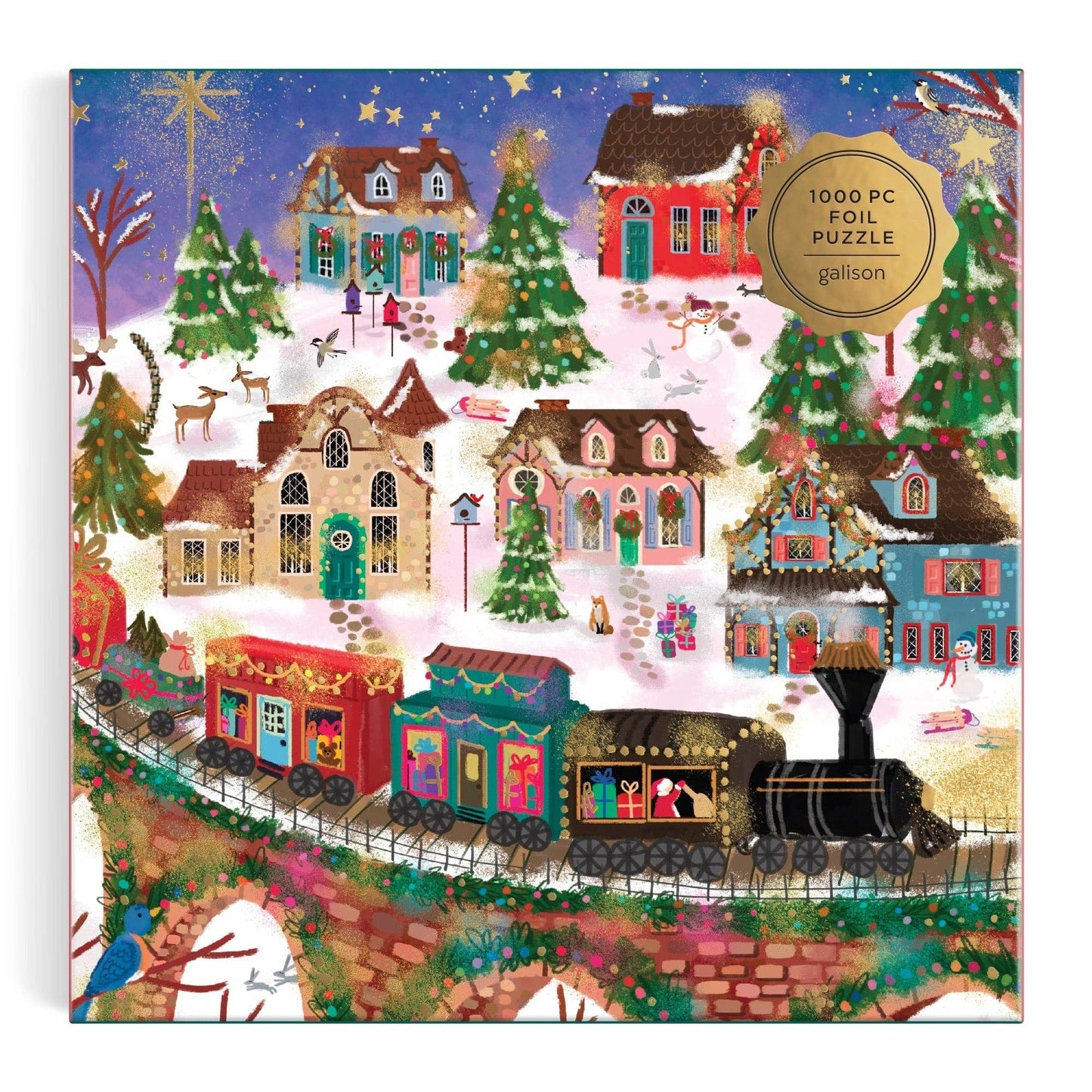 Joy Laforme Twinkletown Express 1000 Piece Foil Puzzle