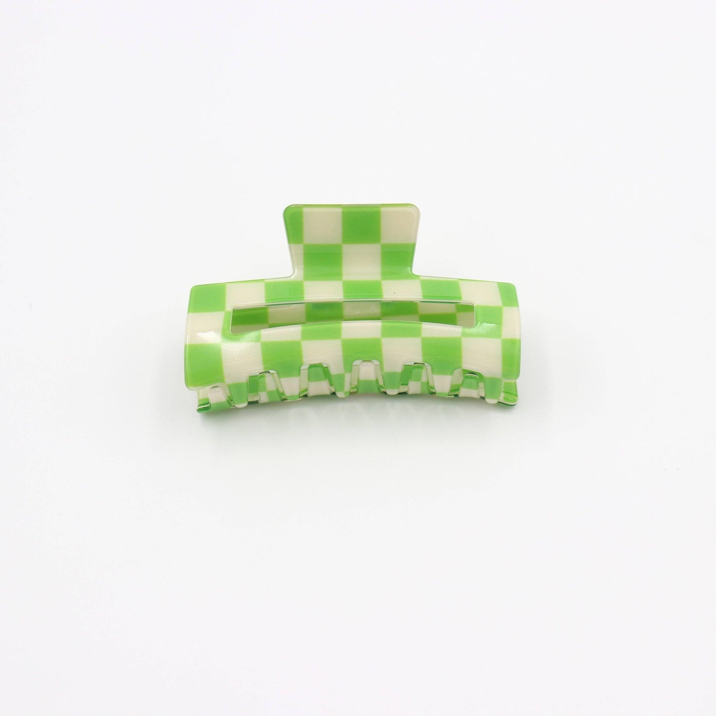 Checkered Hair Claw