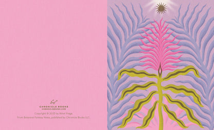 Botanical Fantasy Note Cards