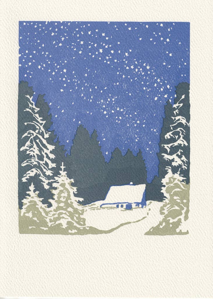 Quiet Night Holiday Cards