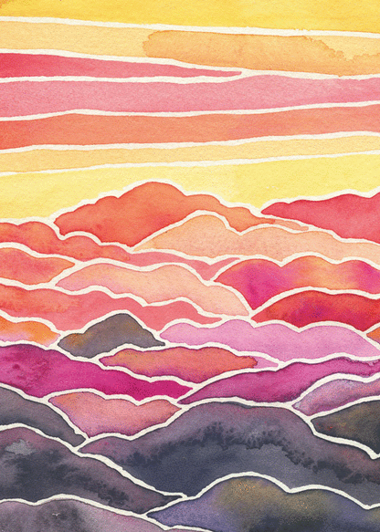 Picicci Lanscape Rainbows Assorted Boxed Note Cards
