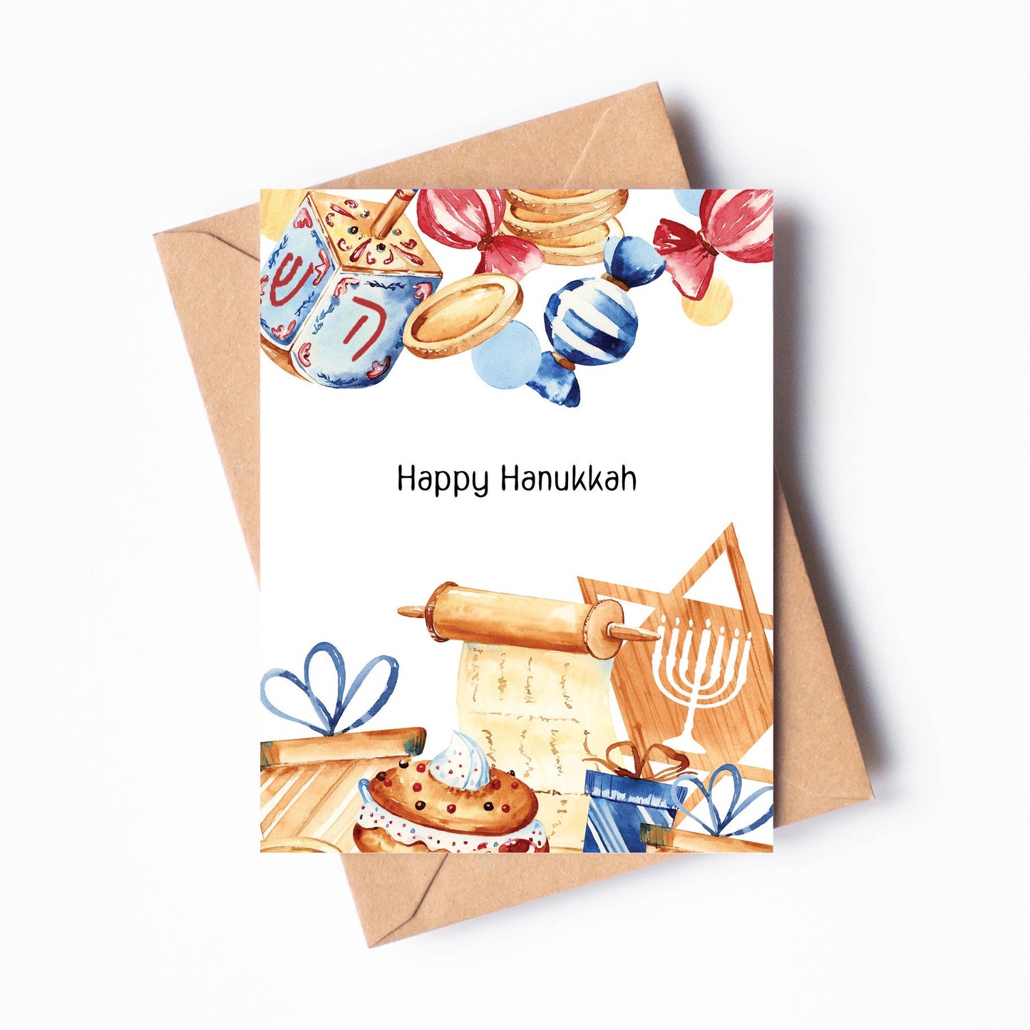 Sweet Treats Happy Hanukkah Card