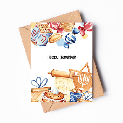 Sweet Treats Happy Hanukkah Card
