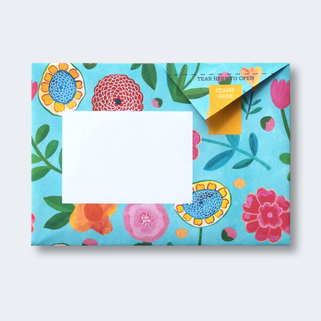 Wildflower Pigeon Folding Letter Pack