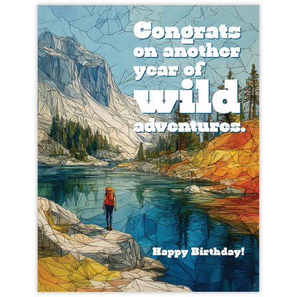 Wild Adventure Birthday Card
