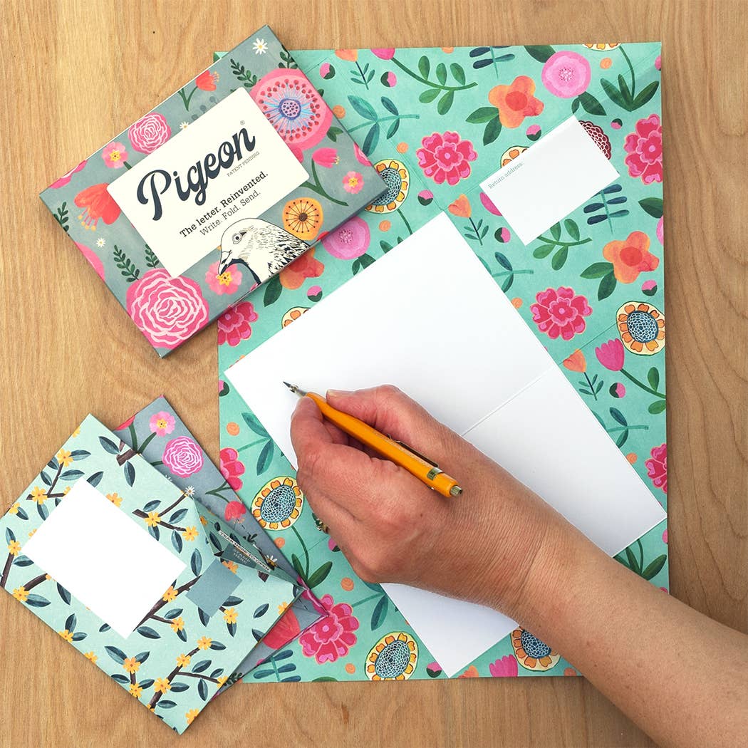 Wildflower Pigeon Folding Letter Pack
