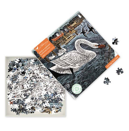 Angela Harding: Southwold Swan 1000 Piece Puzzle