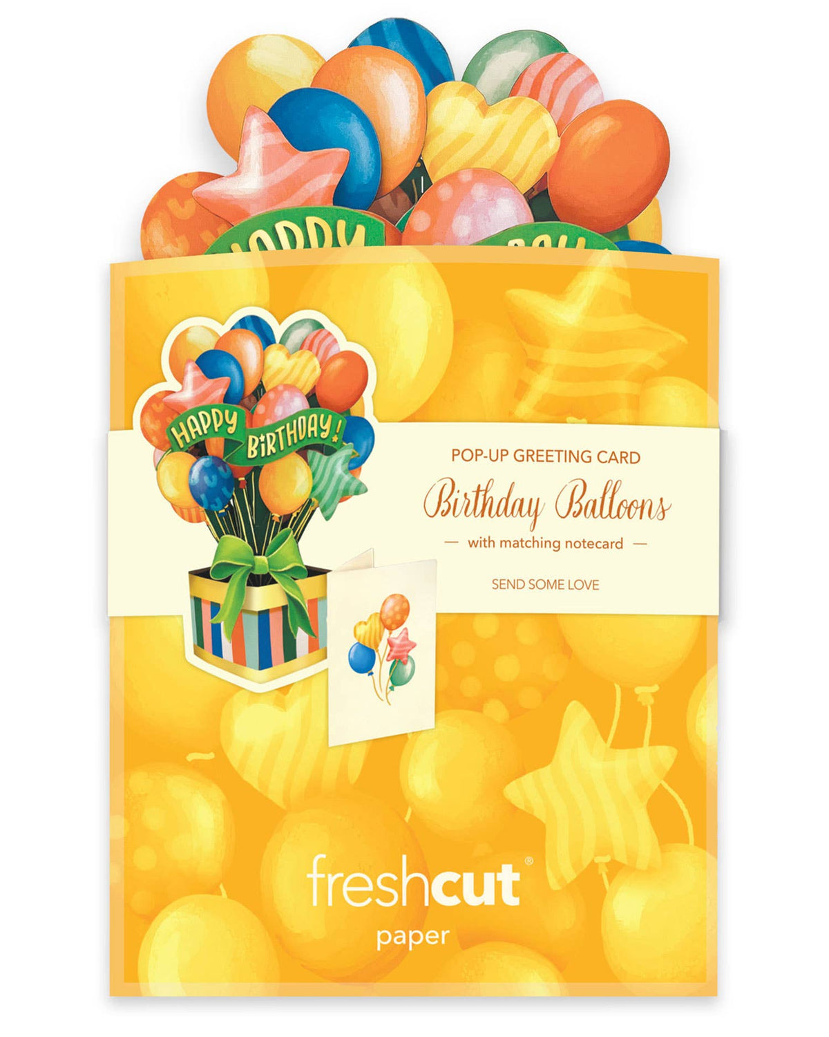 Balloon Bouquet Birthday Pop-Up Card
