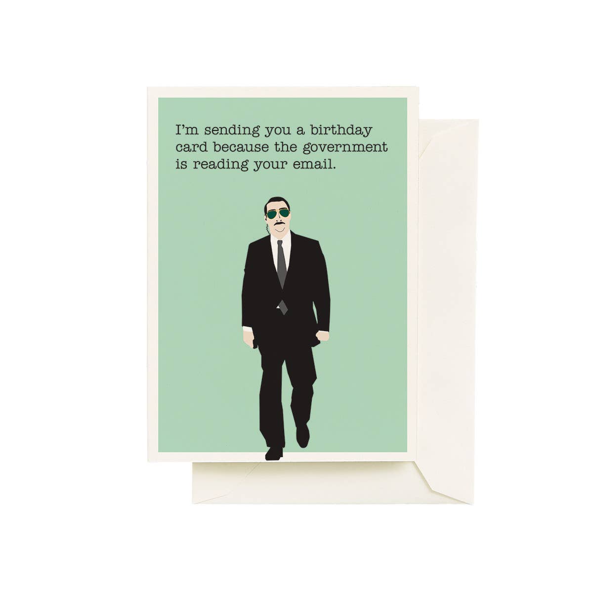 Government Spy Birthday Cards