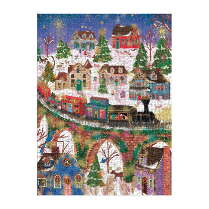 Joy Laforme Twinkletown Express 1000 Piece Foil Puzzle