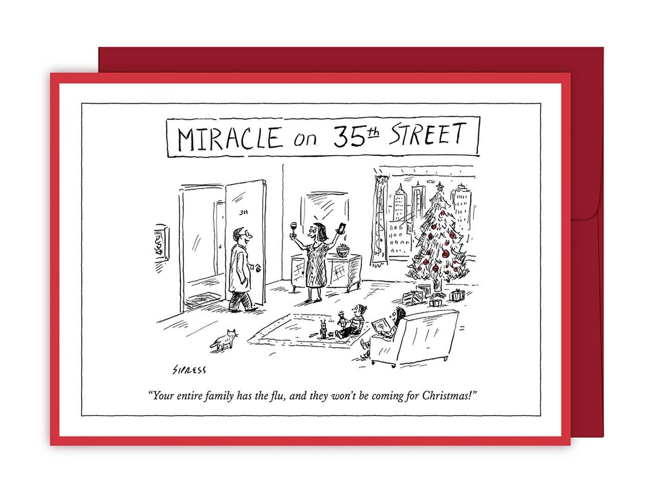 Miracle On 35th Street New Yorker Holiday Card