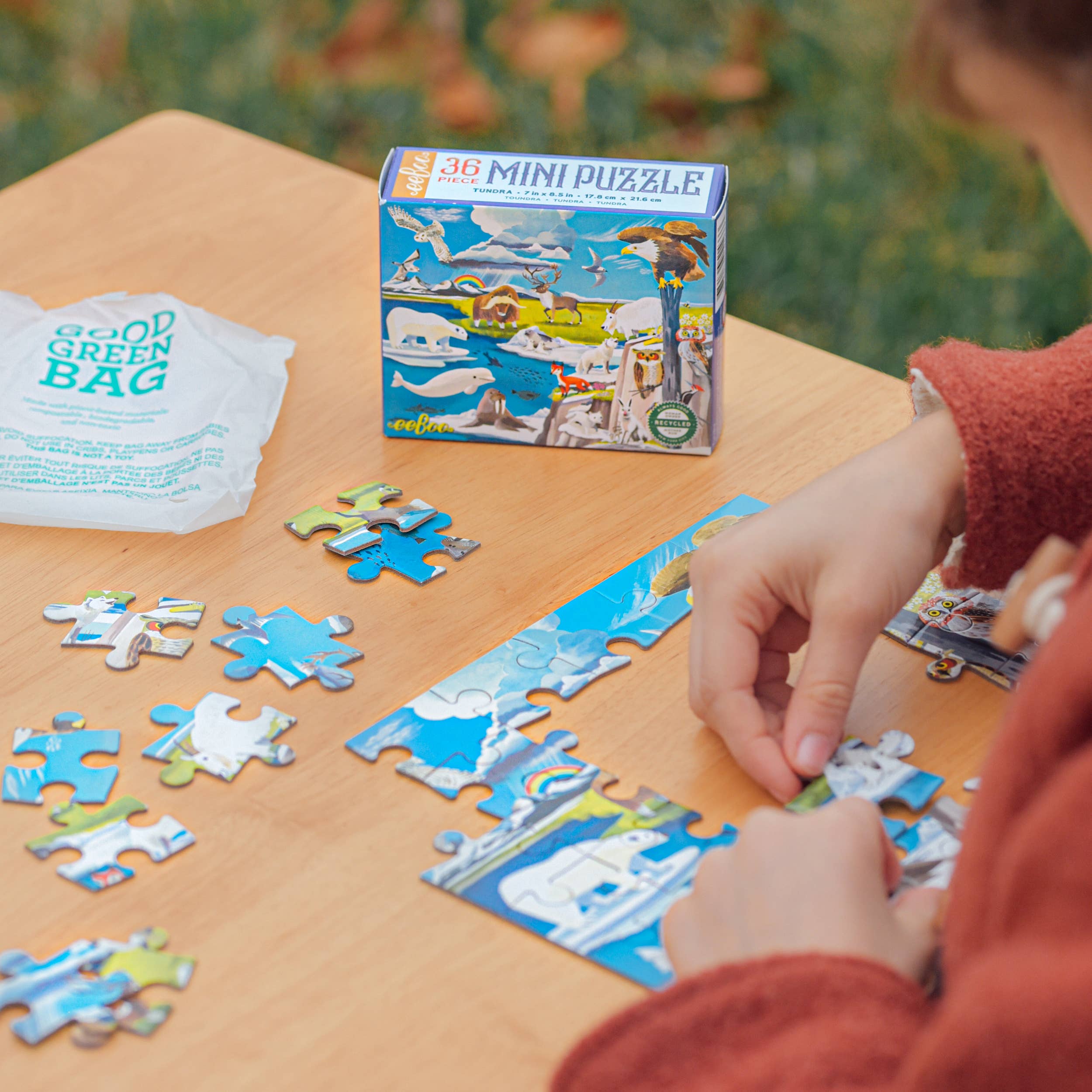Wild Habitats Miniature Puzzles – Allport Editions