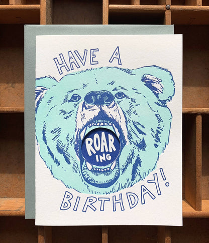 Roaring Birthday Card