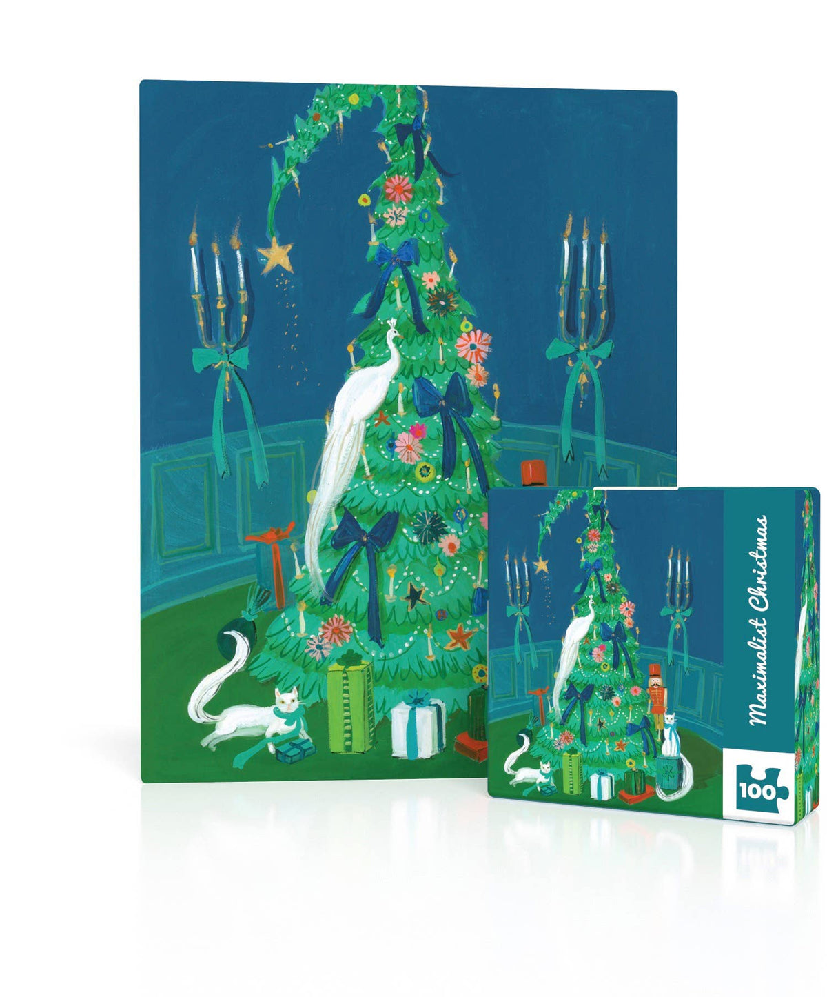 Maximalist Christmas 100 Piece Mini Puzzle