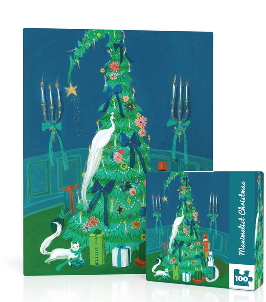 Maximalist Christmas 100 Piece Mini Puzzle