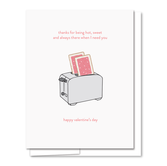 Pop Tarts Valentine's Day Card