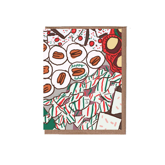 Scratch & Sniff Christmas Candy Greeting Card